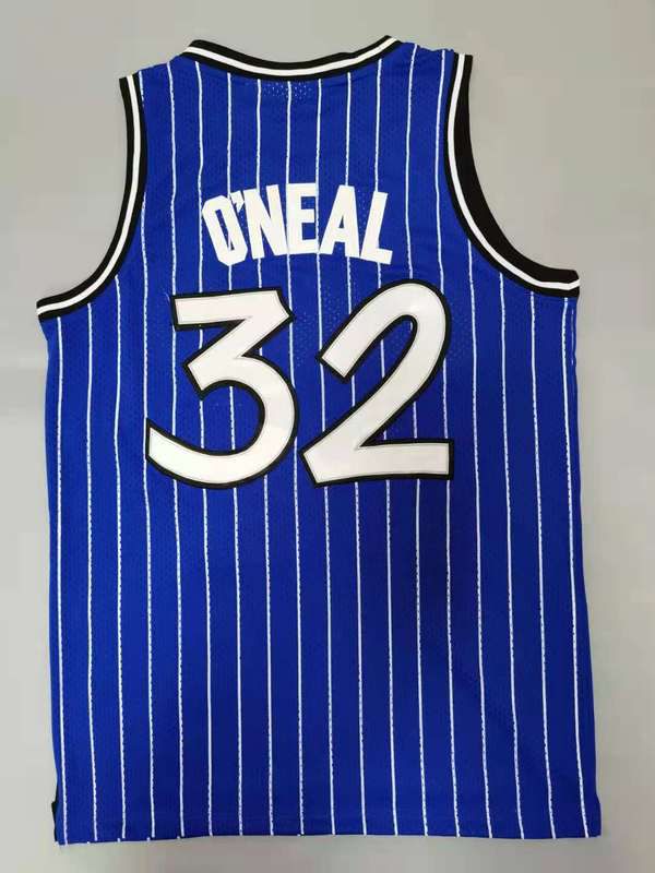 Men Orlando Magic #32 Oneal Blue Throwback Best mesh 2021 NBA Jersey->orlando magic->NBA Jersey